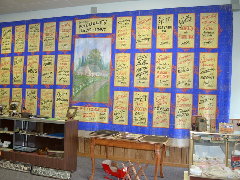 The Old Palo (MI) High School Stage&nbsp;Backdrop